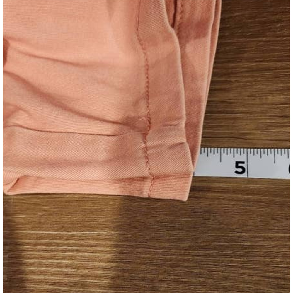 Time and true women's pink paper bag high waisted shorts size small 4/6 - Picture 6 of 6
